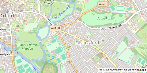 Map of Oxford