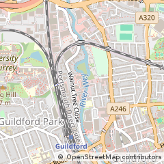 Map of Guildford