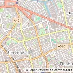 Map of Islington, London