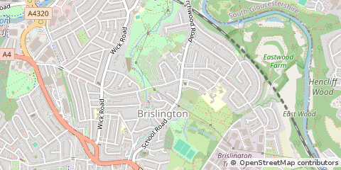 Map of Bristol