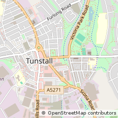 Map of Stoke-on-Trent