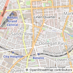 Map of Belfast