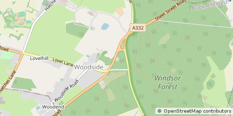 Map of Windsor