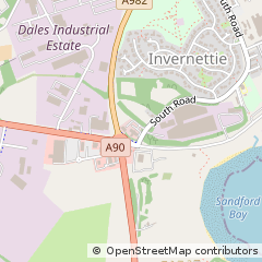 Map of Peterhead, Aberdeenshire