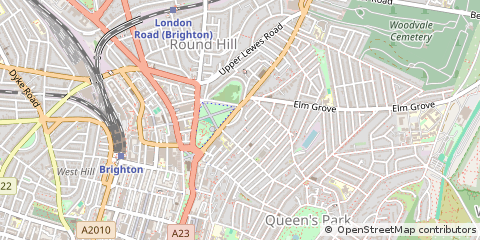 Map of Brighton
