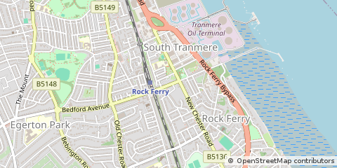 Map of Birkenhead