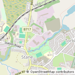 Map of Lanarkshire