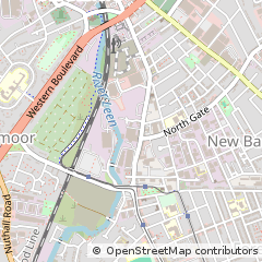 Map of Nottingham, Nottinghamshire