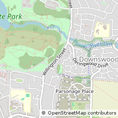 Map of Maidstone, Kent