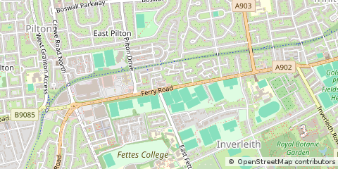 Map of Edinburgh