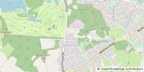 Map of Berkshire