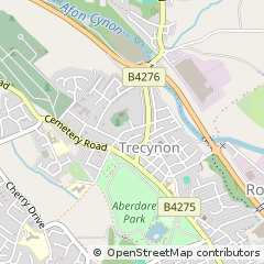 Map of Aberdare