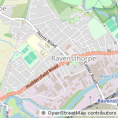 Map of Dewsbury