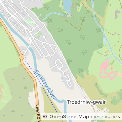 Map of Tredegar