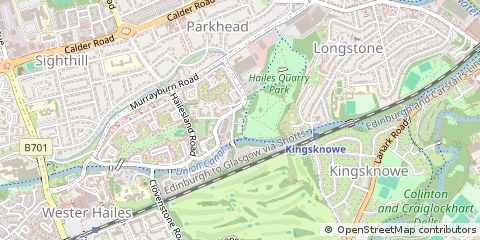 Map of Edinburgh, Edinburgh (city OF)