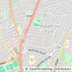 Map of Nottingham