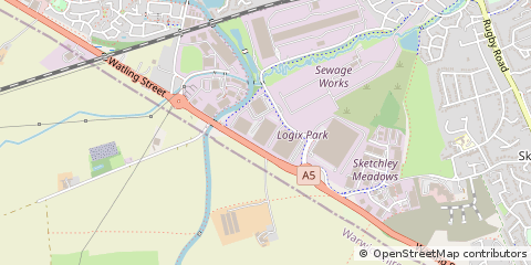 Map of Wolverhampton, Leicestershire