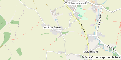 Map of Newmarket, Suffolk