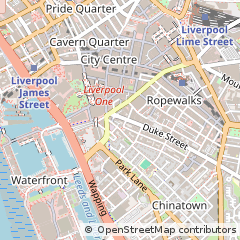 Map of Liverpool