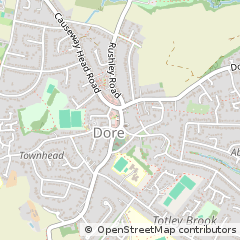 Map of Sheffield