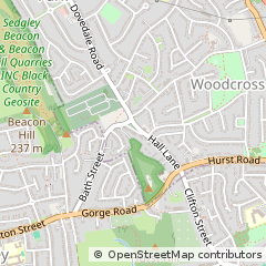 Map of Bilston