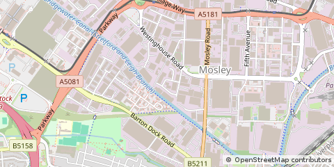 Map of Manchester
