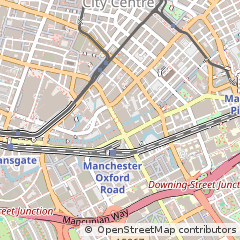 Map of Manchester