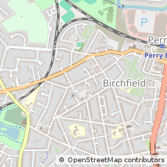 Map of Birmingham, West Midlands