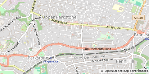 Map of Poole