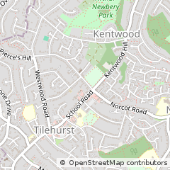 Map of Reading, Berkshire