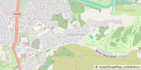 Map of Thatcham