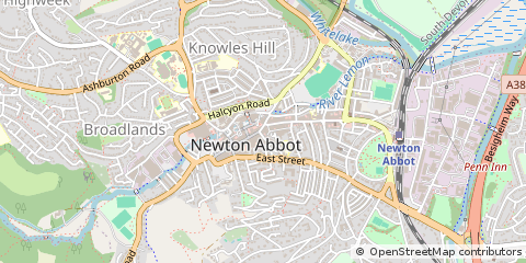 Map of Devon