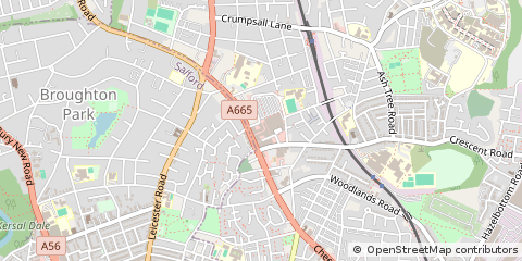 Map of Manchester