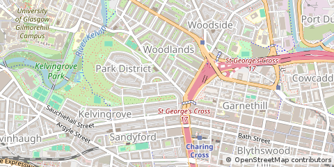 Map of Glasgow