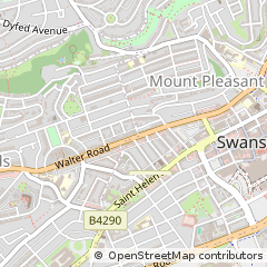 Map of Swansea