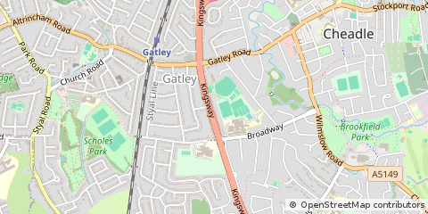 Map of Cheadle