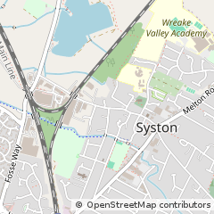 Map of Leicester