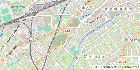 Map of Edinburgh