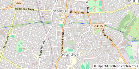 Map of Bristol