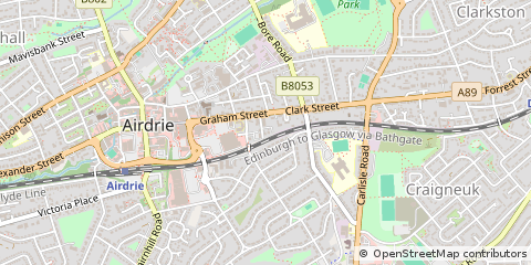 Map of Airdrie