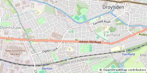Map of Manchester