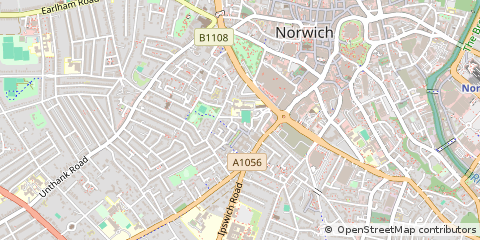 Map of Norwich