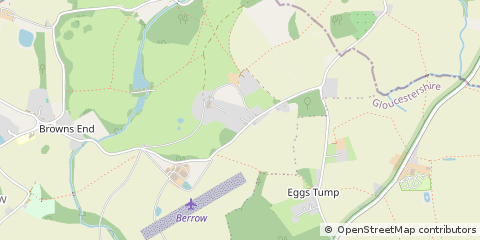 Map of Ledbury, Herefordshire