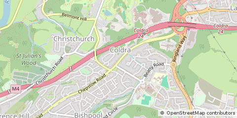 Map of Newport