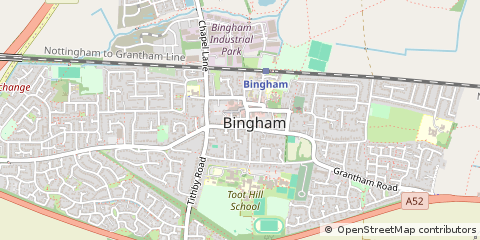 Map of Nottingham