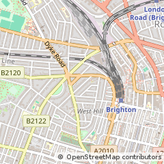 Map of Brighton