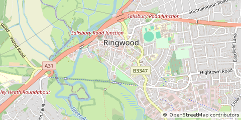 Map of Ringwood