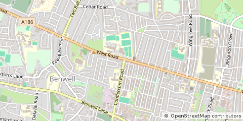 Map of Newcastle Upon Tyne