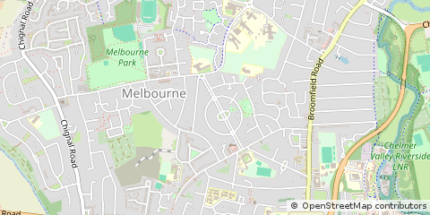 Map of Chelmsford