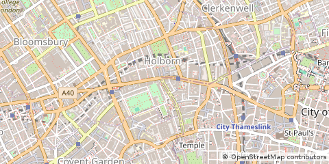 Map of London